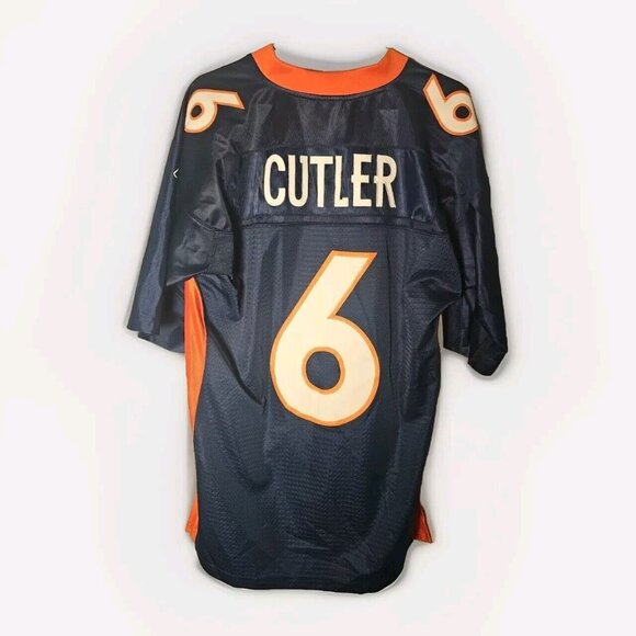 Jay Cutler Denver Broncos Authentic Sewn Reebok Jersey Throwback Size Large - Picture 5 of 10